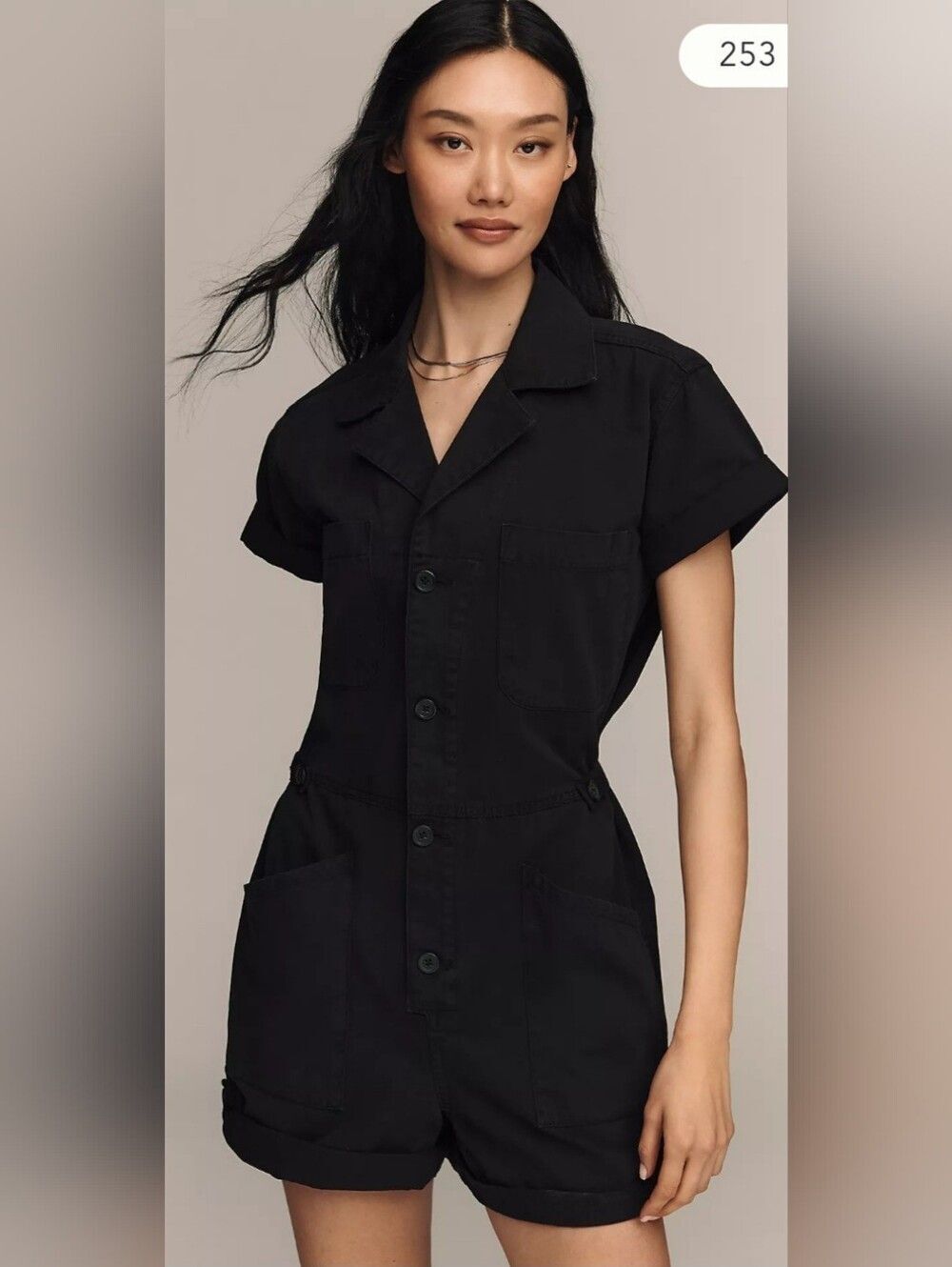 NWTโPistola Pistola Parker Buttondown Romper size S